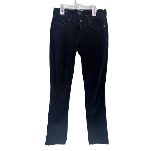 Citizens of Humanity Ava Stretch Low Waist Straight Leg Jean Black 28 - Picture 2 of 9